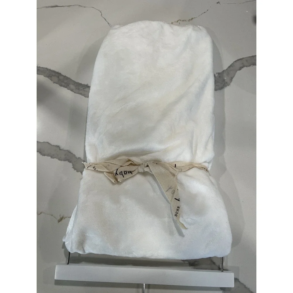 RAE DUNN Baby Blanket hello world‎ white Infant NEW NIP NWT